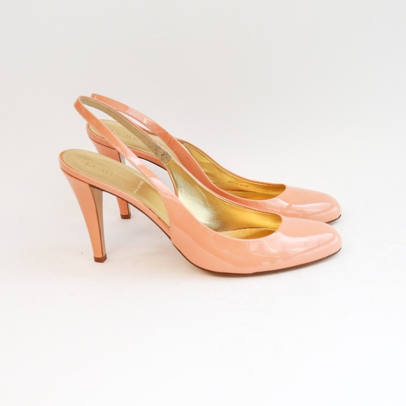 J. Crew Round Toe Slingback Pumps Size 9.5 Purchased from Katherine Heigl Closet - Picture 1 of 7